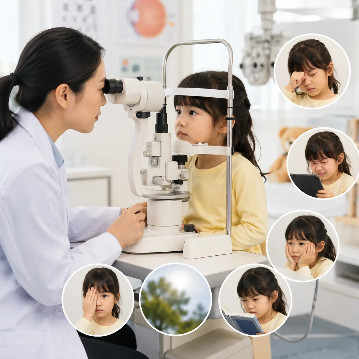ตรวจสายตาเด็ก สำคัญอย่างไร สัญญาณที่บ่งบอกว่าถึงเวลาที่ต้องดูแลดวงตาของลูกรัก